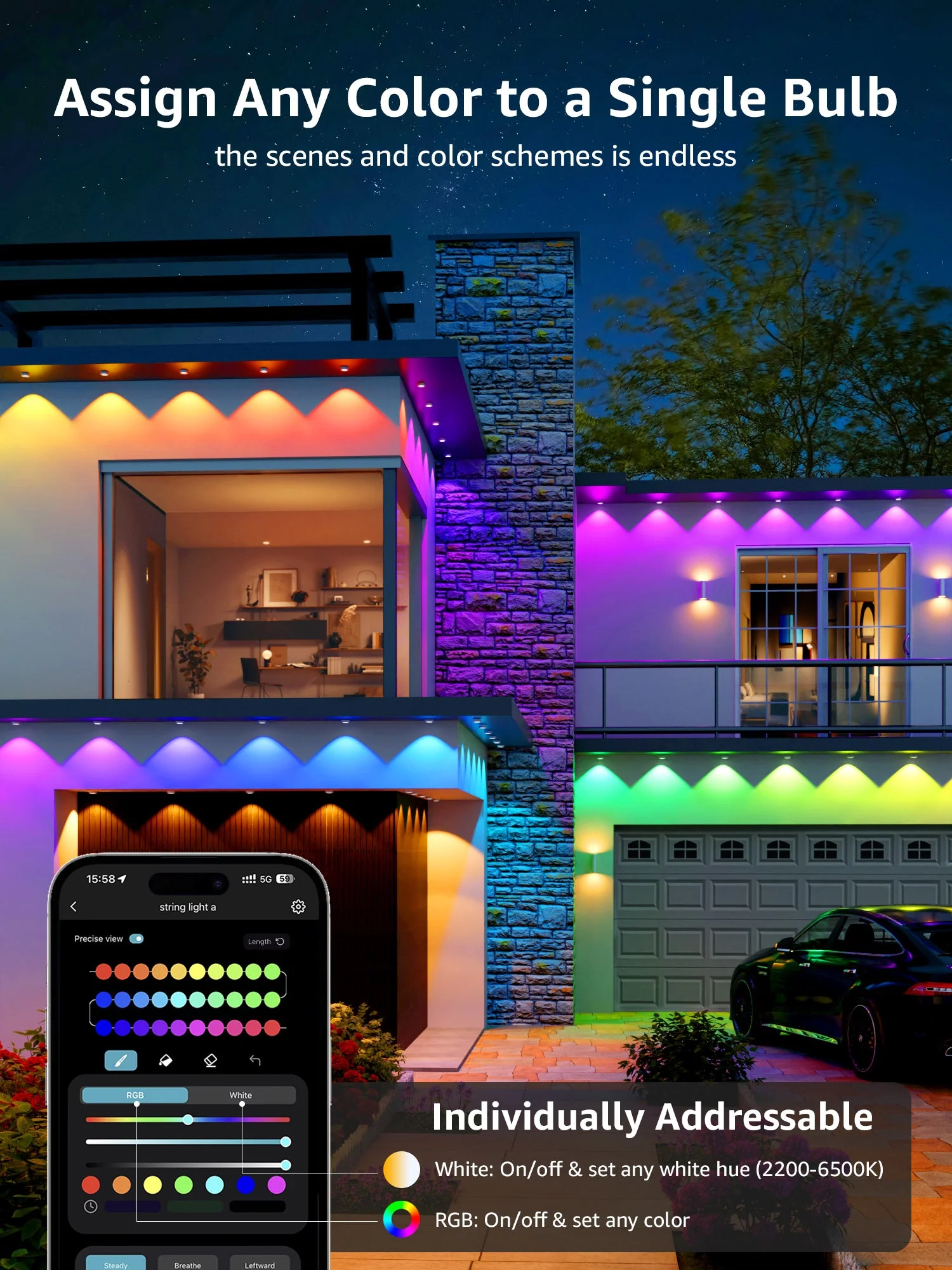 Lepro E1 AI-Powered Permanent Outdoor Lights - Image 10