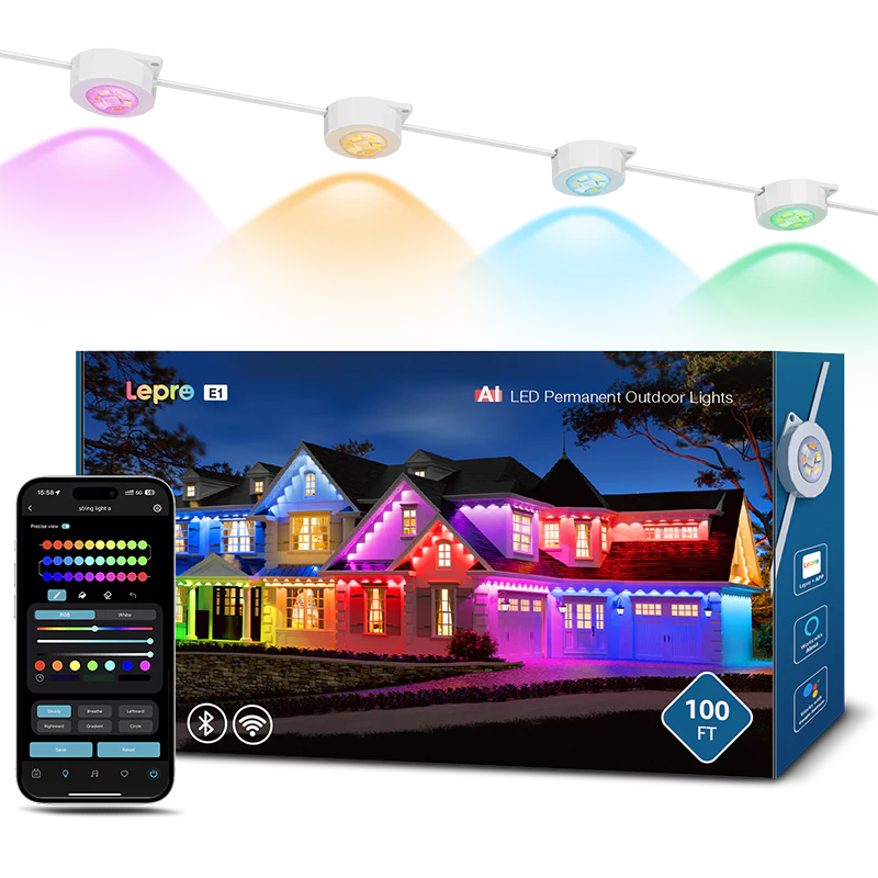 Lepro E1 AI-Powered Permanent Outdoor Lights - Image 13