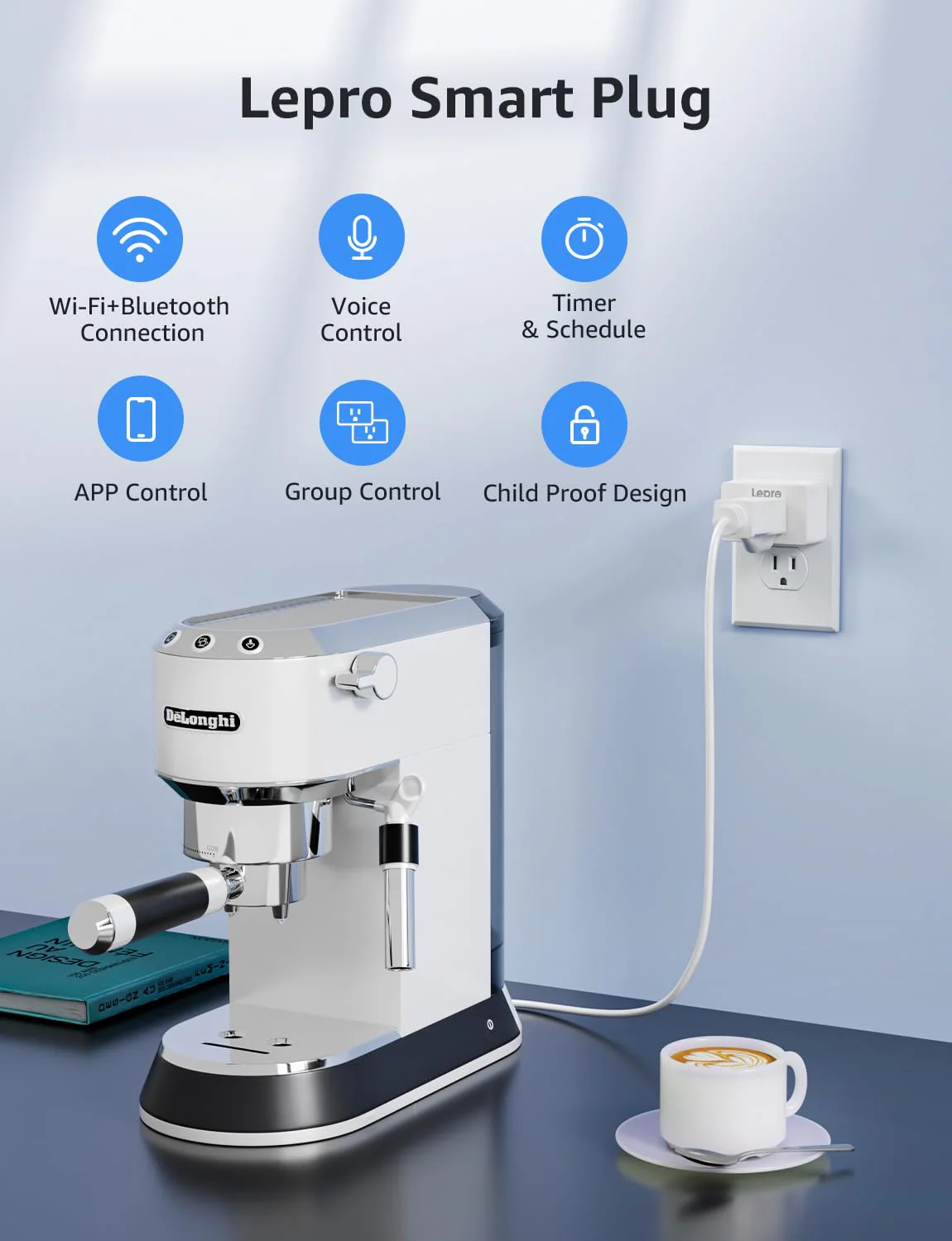 Lepro P1 Smart Plug Mini 15A - Image 2