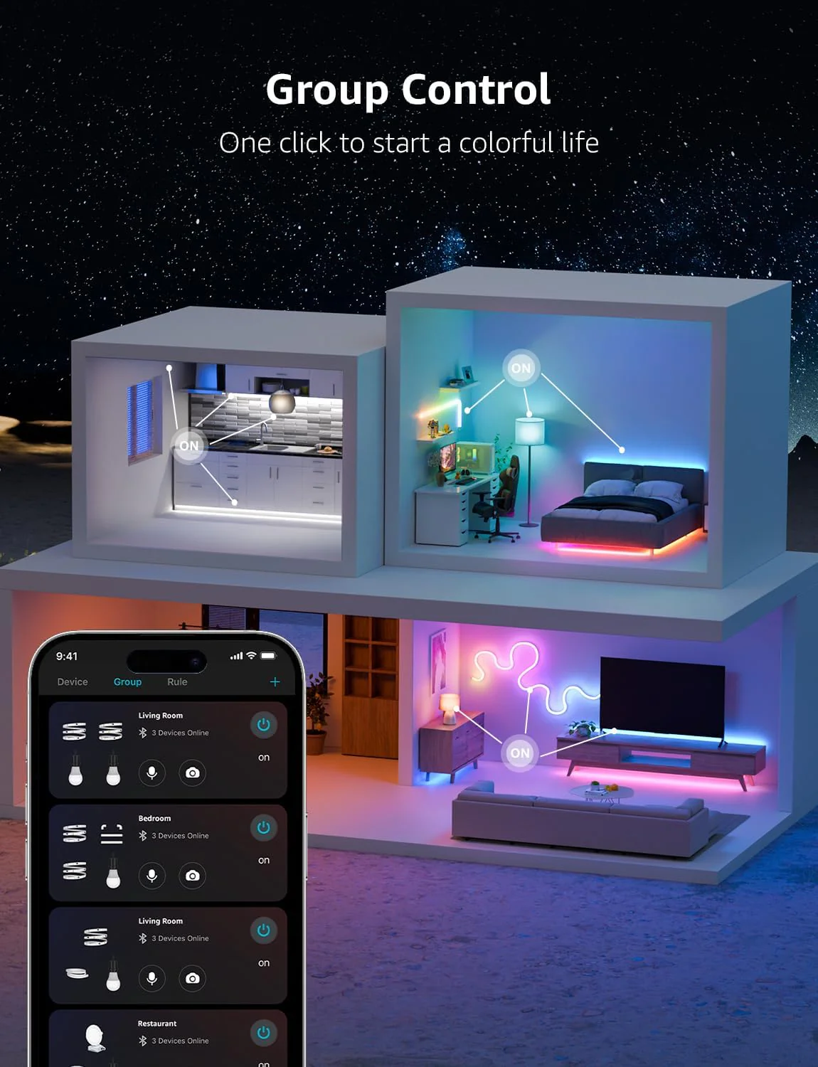 Lepro S1 Smart LED Strip Lights with AI Features - Image 9