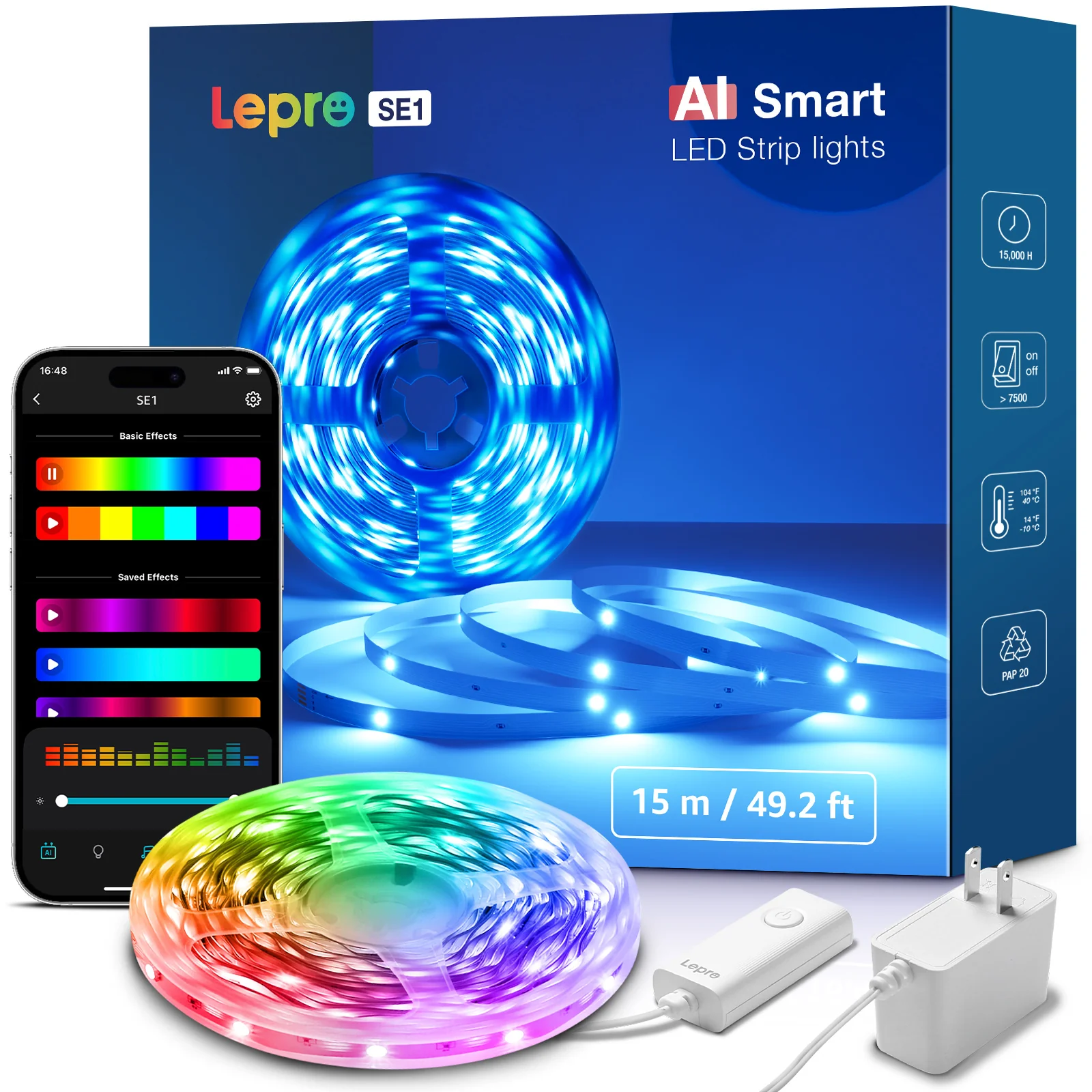 Lepro SE1 AI Smart LED Strip Lights - Image 12