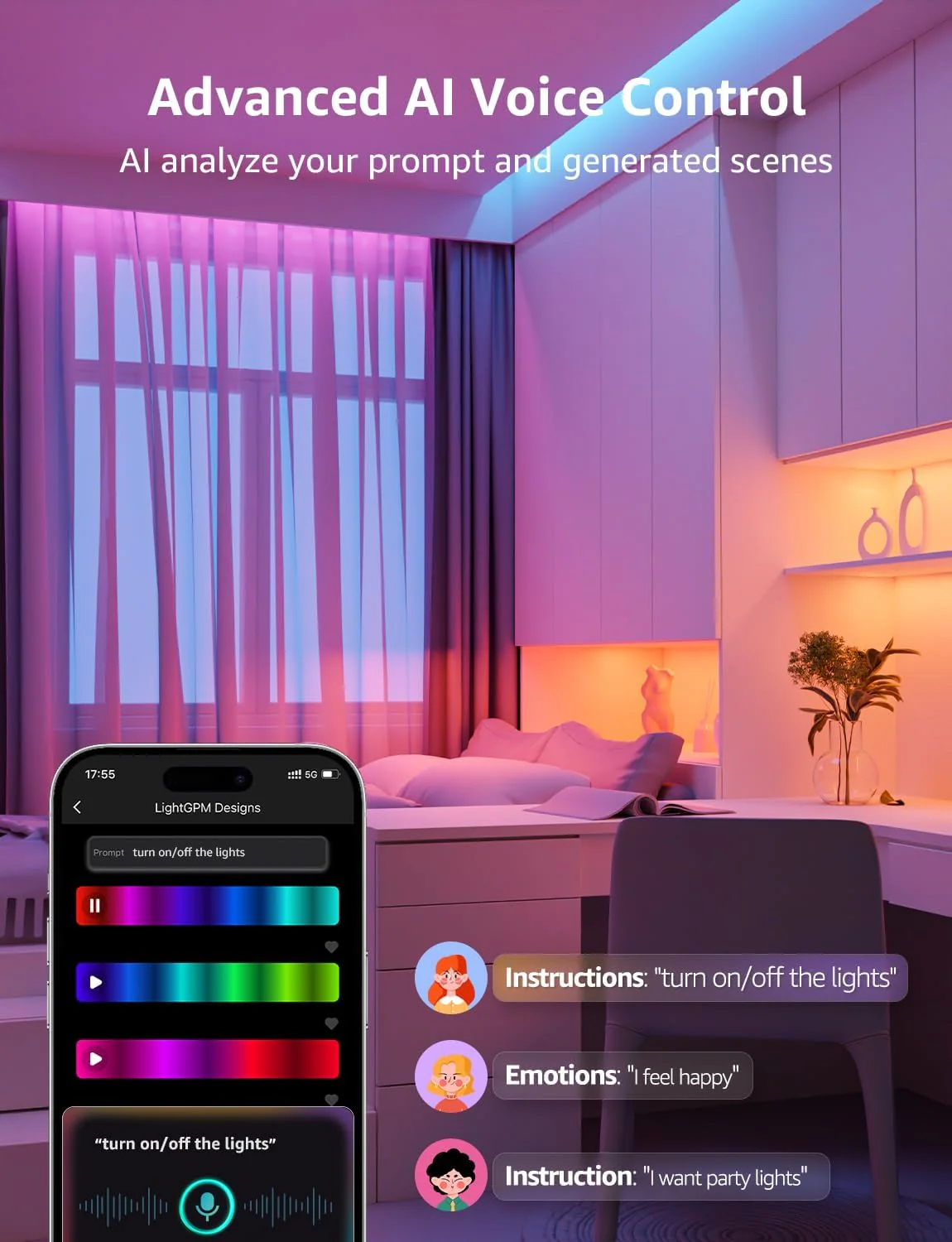Lepro SE1 AI Smart LED Strip Lights - Image 6