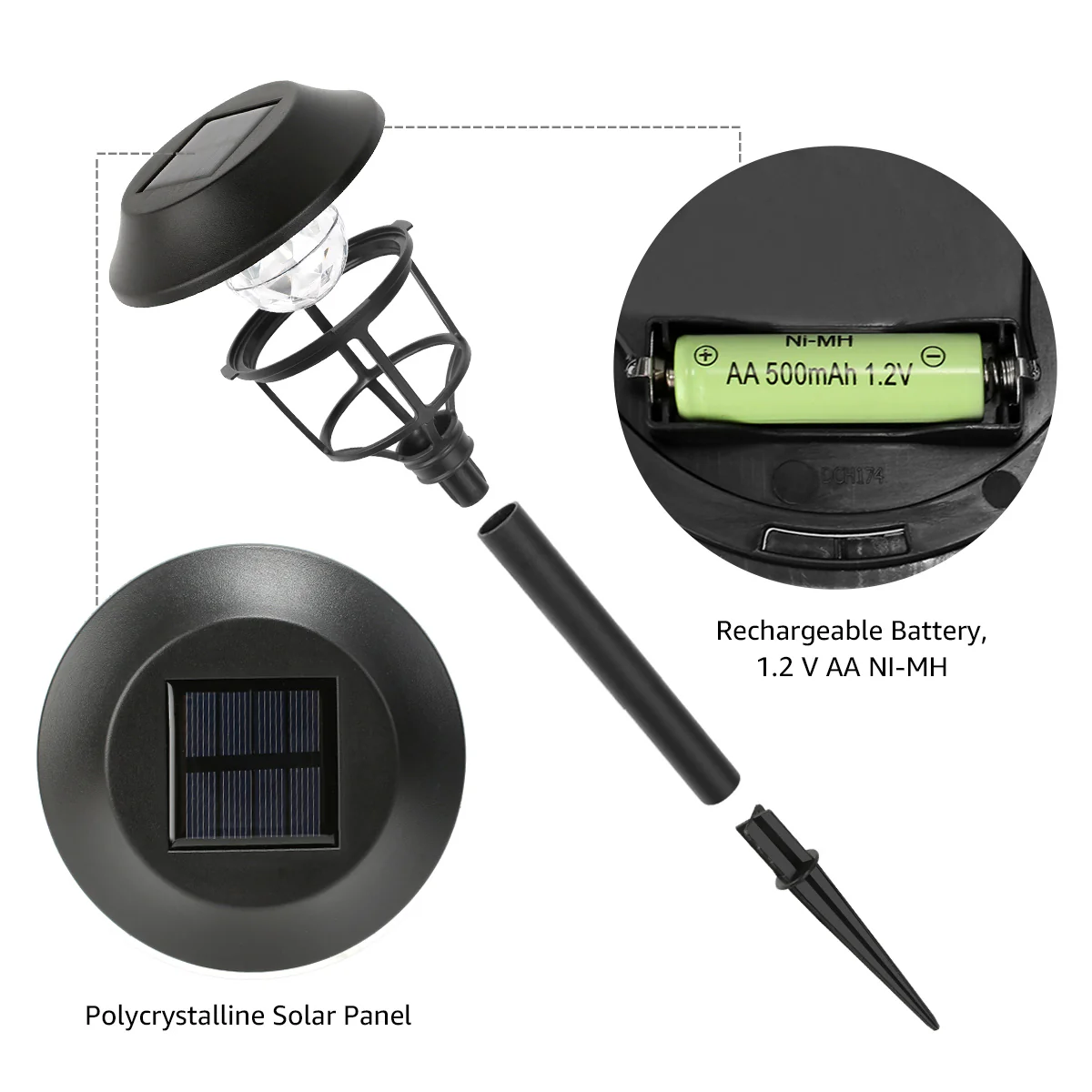 Lepro Solar Garden Lights (6-Pack) - Image 5