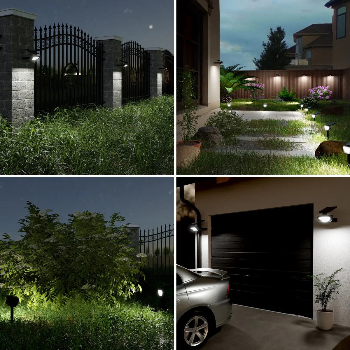 Lepro Solar Landscape Spotlights (2-Pack) - Image 8