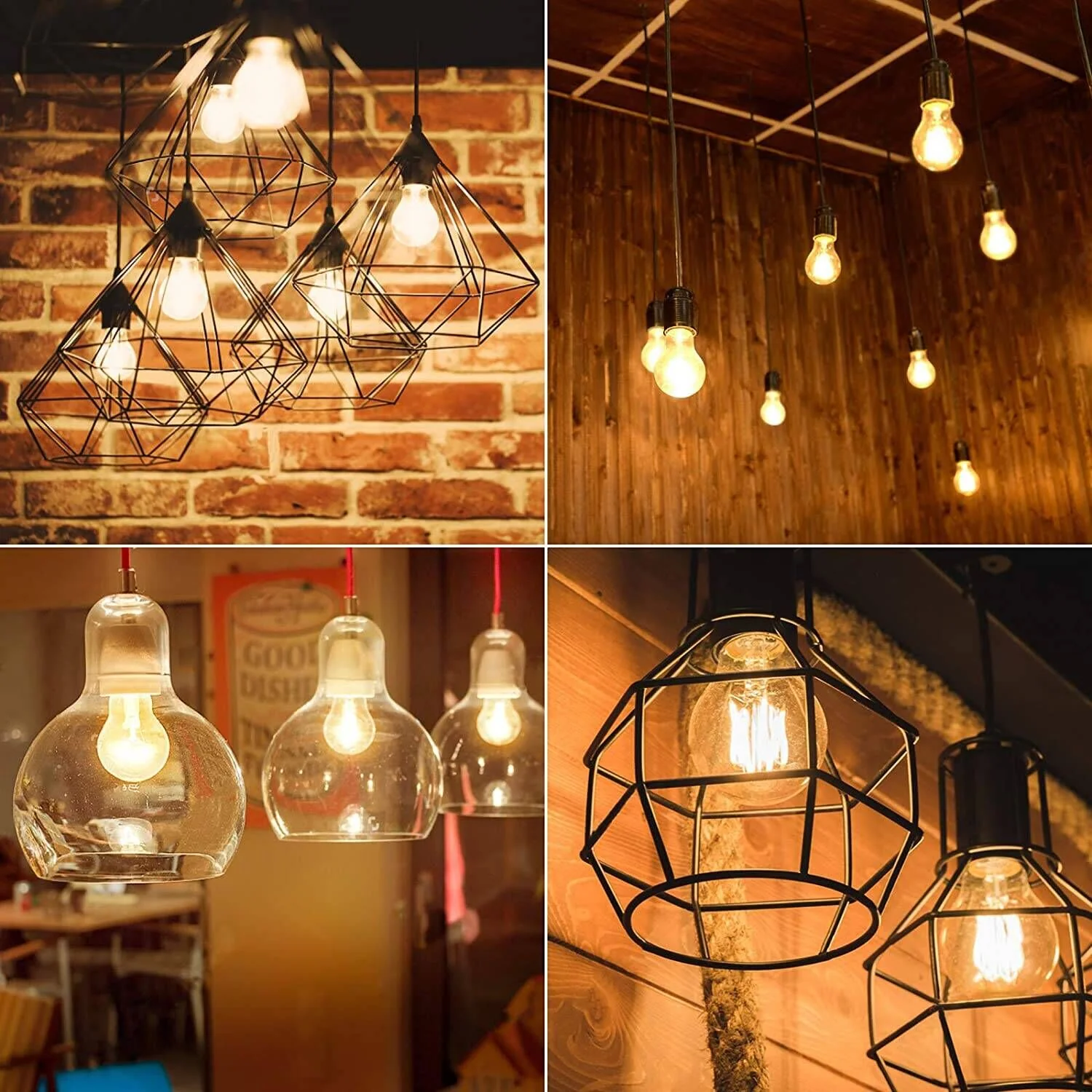 Lepro A19 Vintage LED Filament Bulbs, Dimmable, E26 Base, 8W (60W Equivalent), 800 Lumens, 2700K Warm White, Clear Glass - Image 6