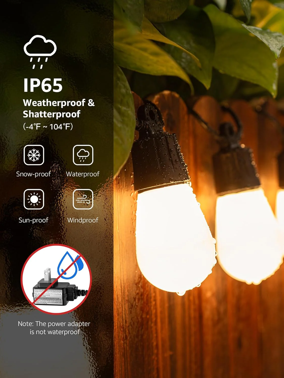 Lepro ZB1 AI-Powered Smart Outdoor String Lights - Image 5